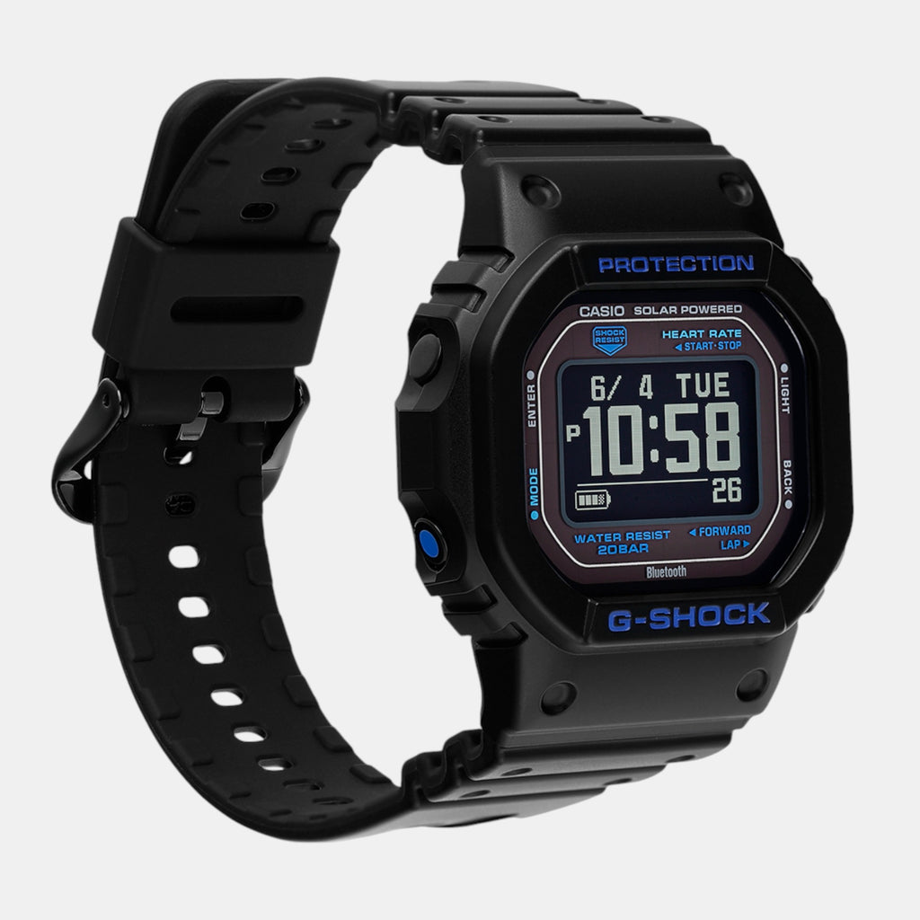 G-Shock Men Quartz Black Dial Digital Resin Watch G1545