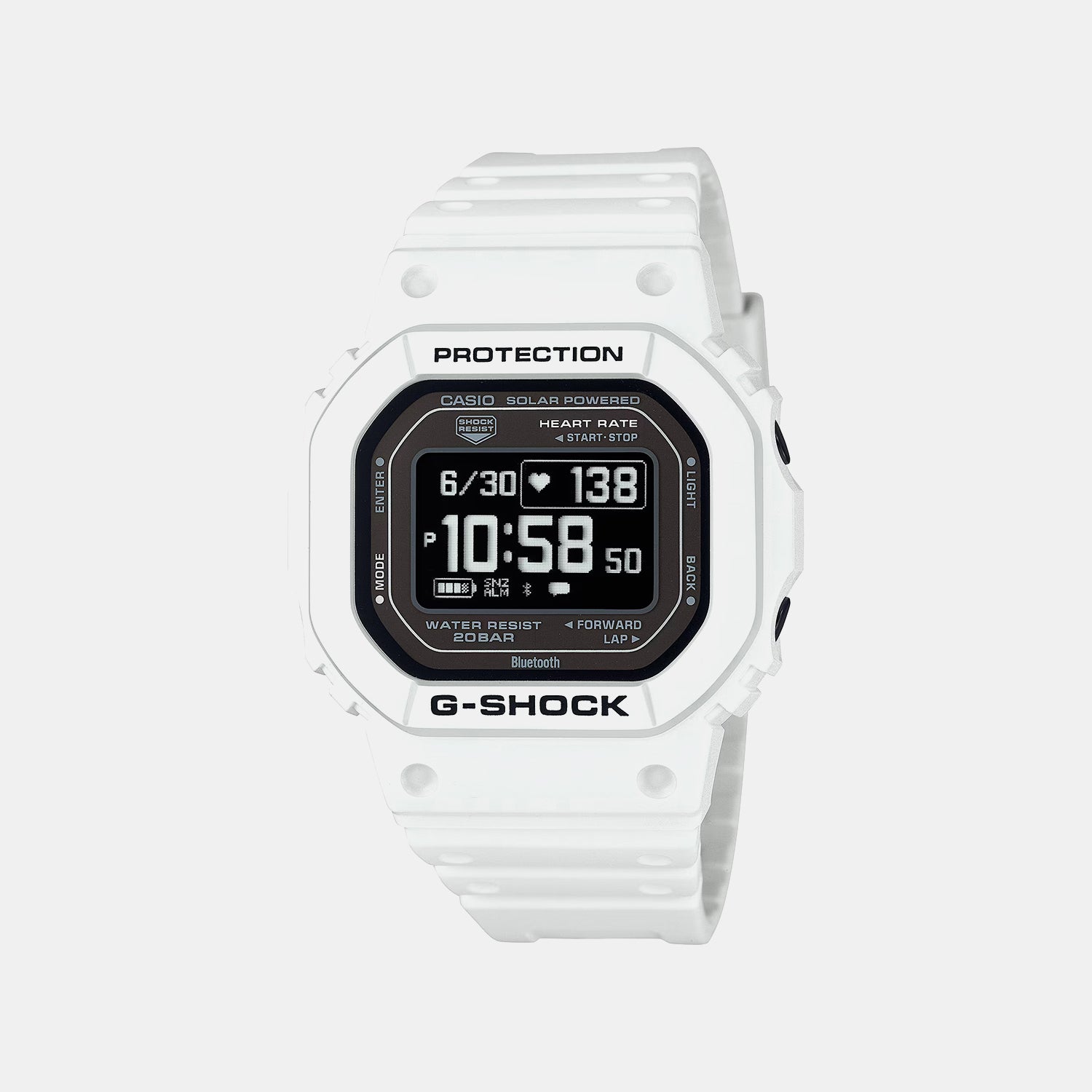 G-Shock Men Quartz Black Dial Digital Resin Watch G1546