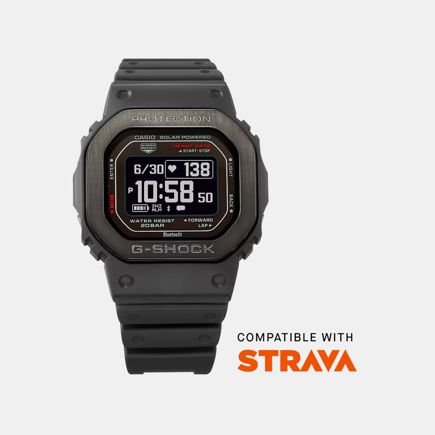 G-Shock Men Quartz Brown Dial Digital Resin Watch DW-H5600MB-8DR G1547