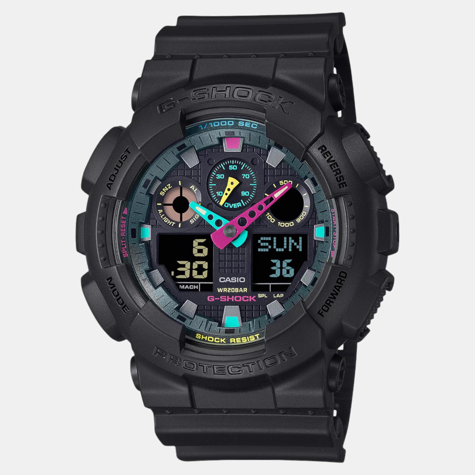 G-Shock Men Quartz Black Dial Analog-Digital Resin Watch G1549
