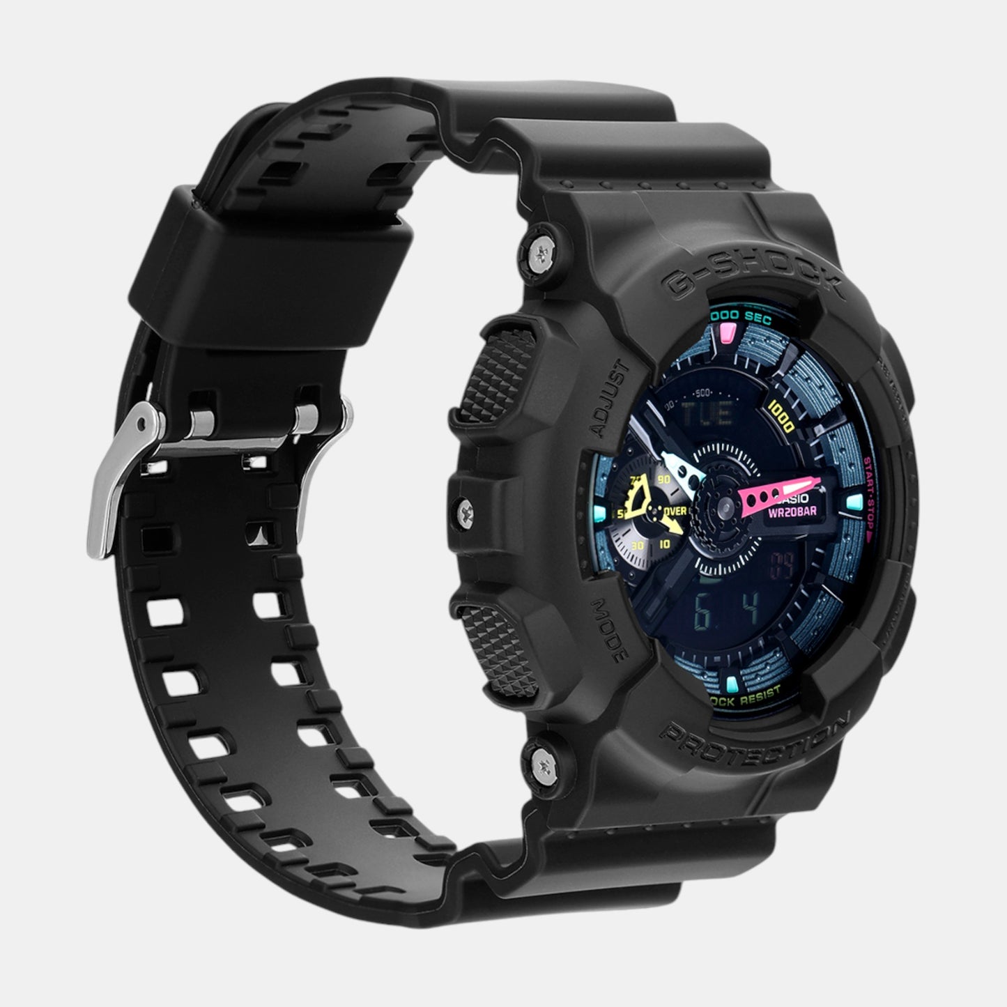 G-Shock Men Quartz Black Dial Analog-Digital Resin Watch G1550