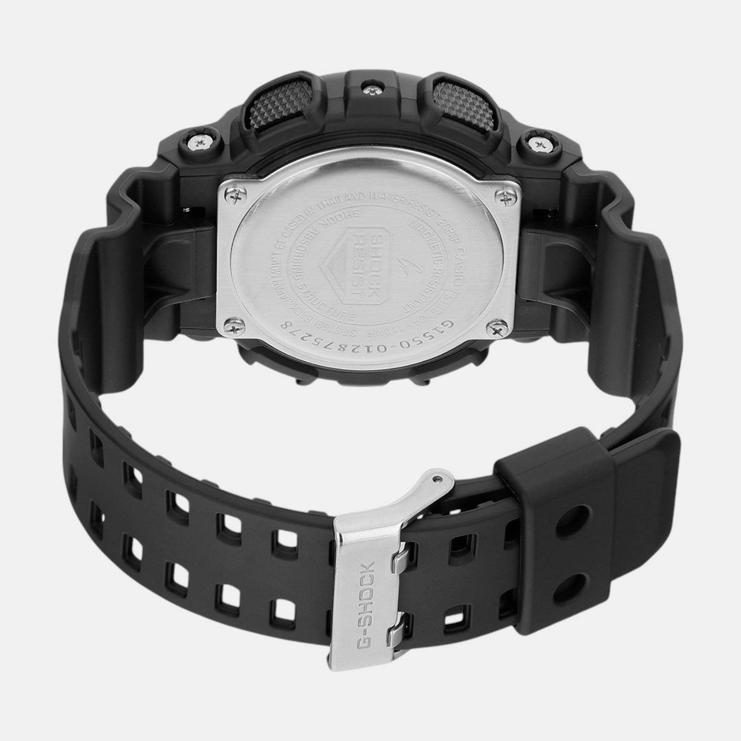 G-Shock Men Quartz Black Dial Analog-Digital Resin Watch G1550