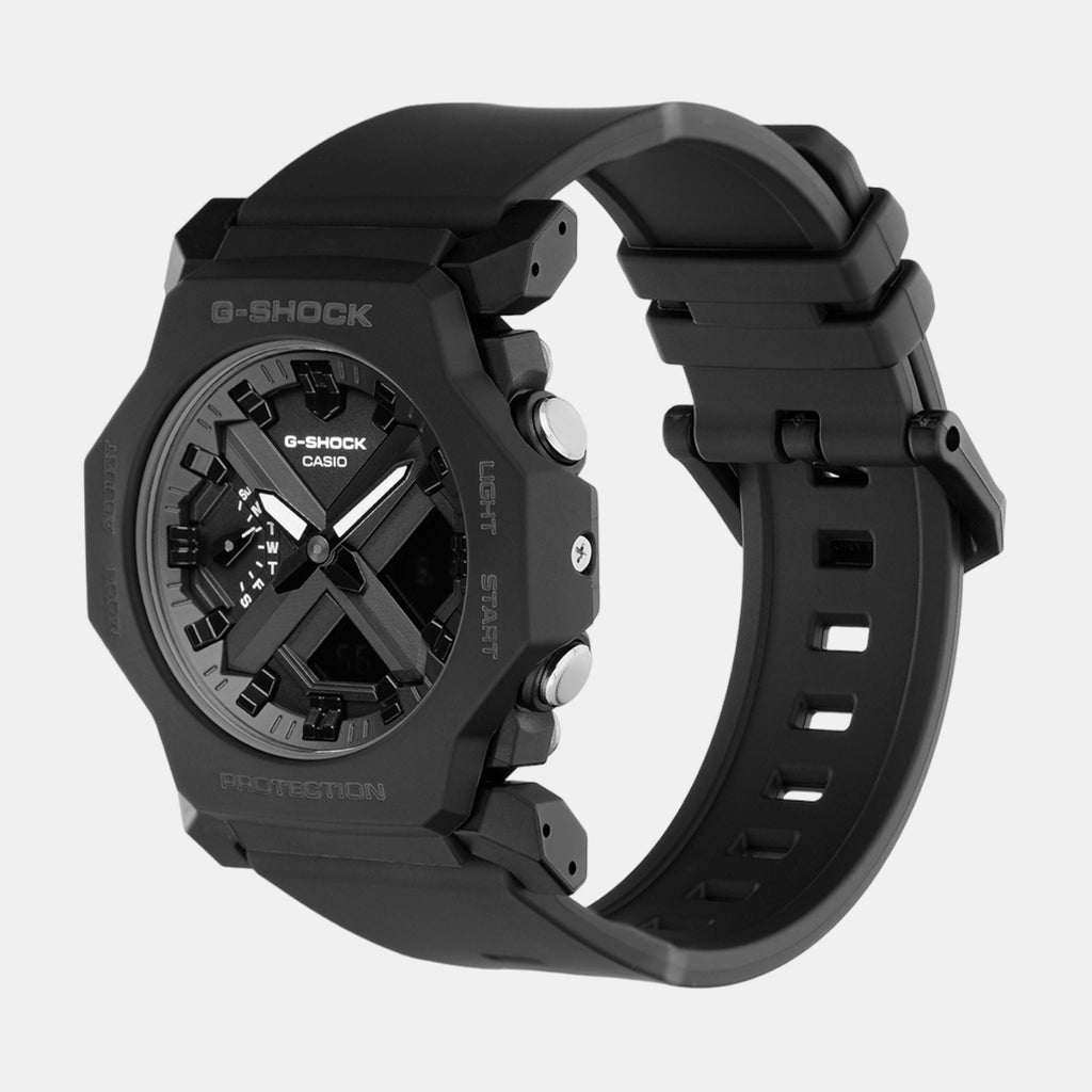 G-Shock Men Quartz Black Dial Analog-Digital Resin Watch G1551
