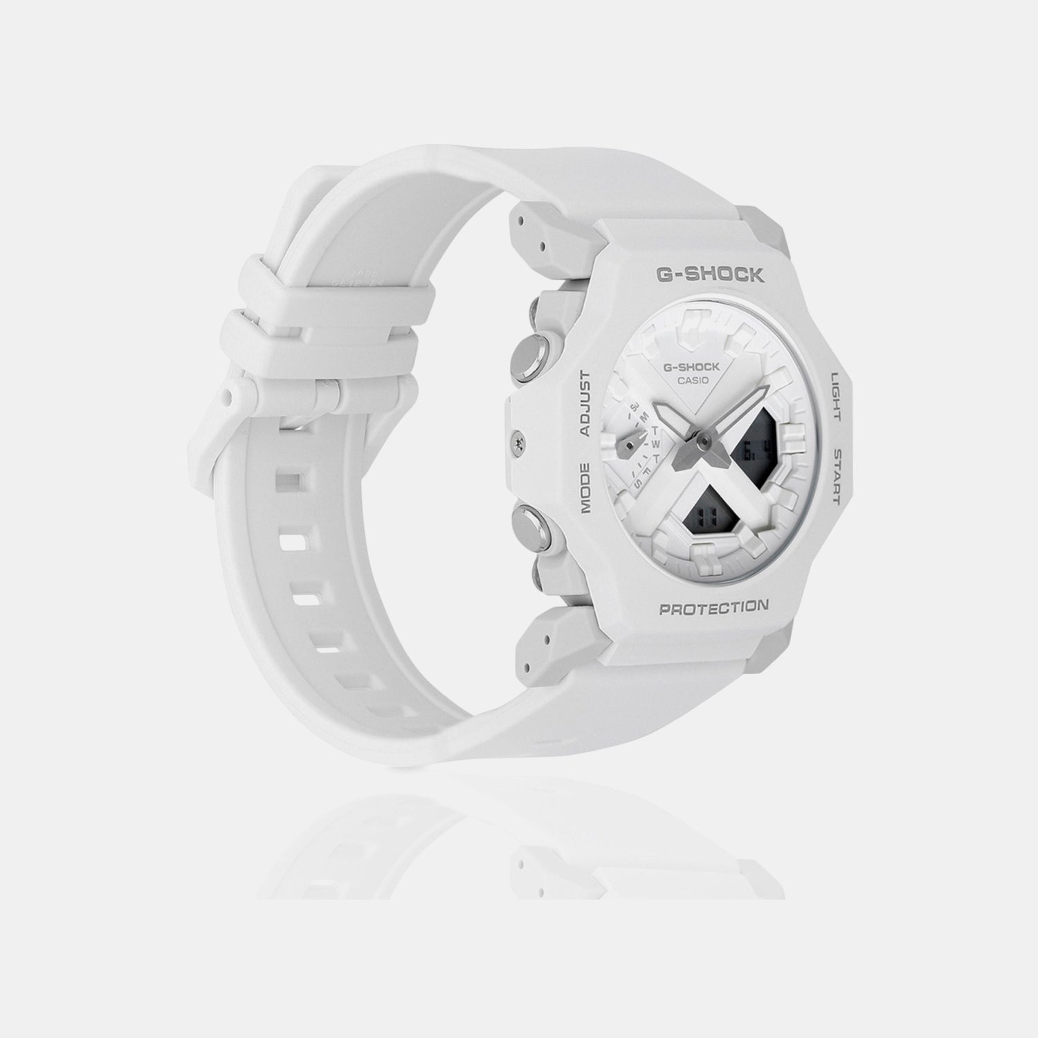 G-Shock Men Quartz White Dial Analog-Digital Resin Watch G1552