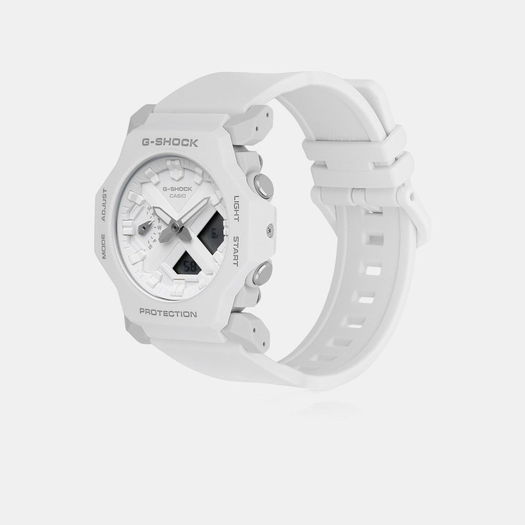 G-Shock Men Quartz White Dial Analog-Digital Resin Watch G1552