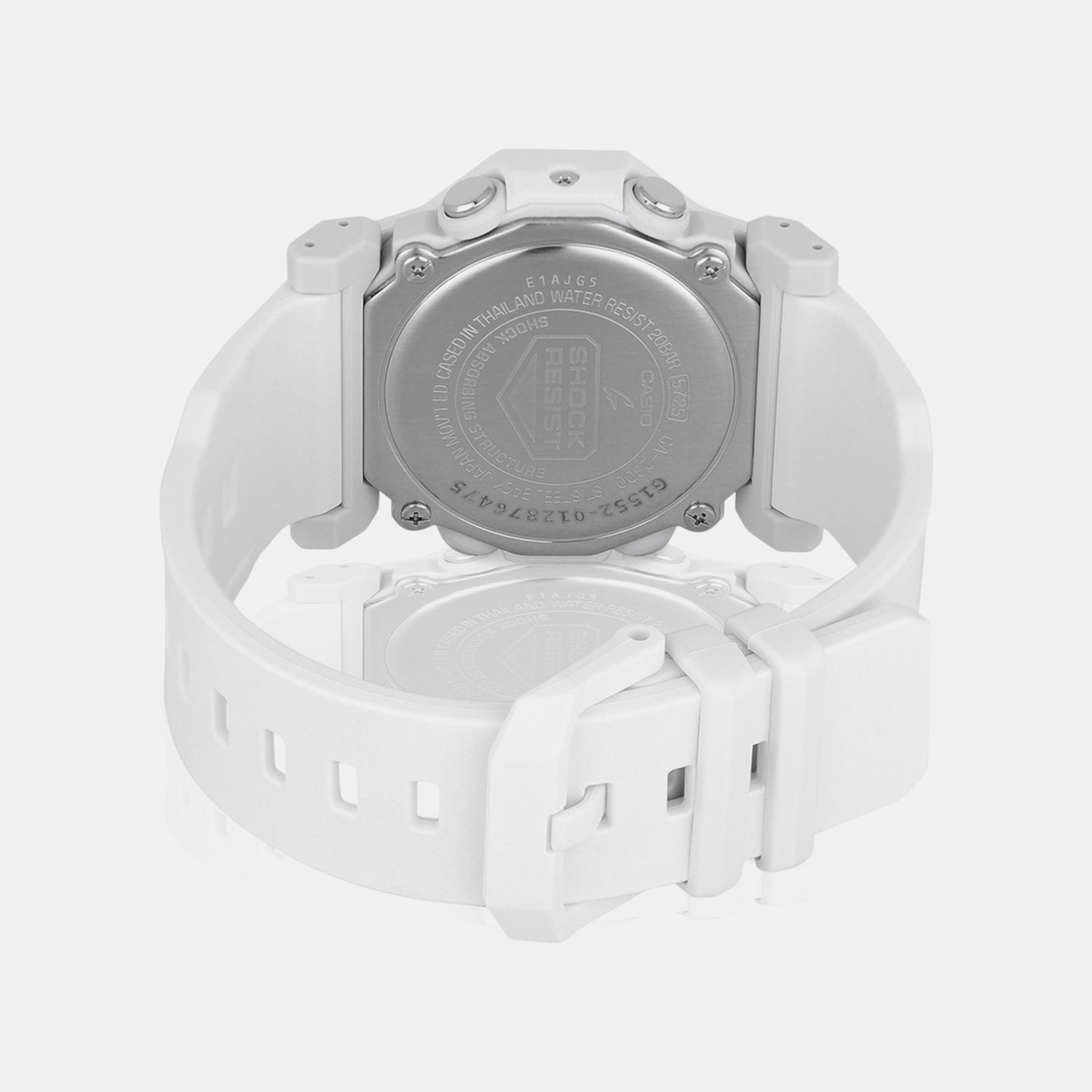 G-Shock Men Quartz White Dial Analog-Digital Resin Watch G1552
