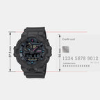 G-Shock Men Quartz Black Dial Analog-Digital Resin Watch G1553