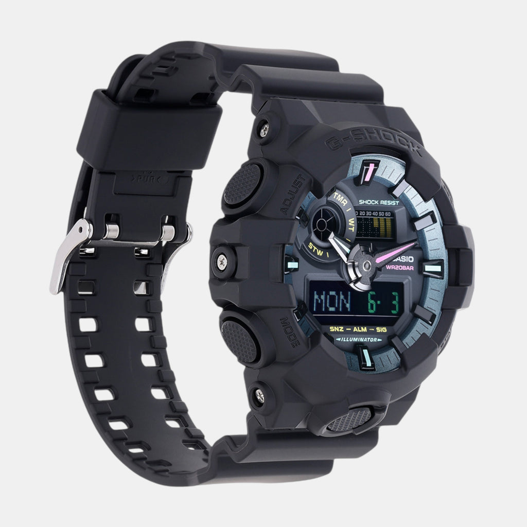 G-Shock Men Quartz Black Dial Analog-Digital Resin Watch G1553