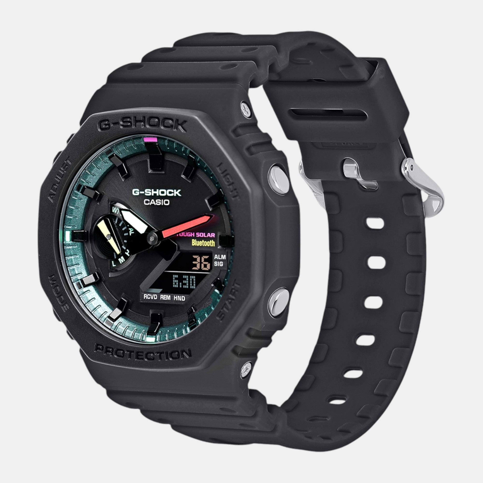 G-Shock Men Quartz Black Dial Analog-Digital Resin Watch G1554