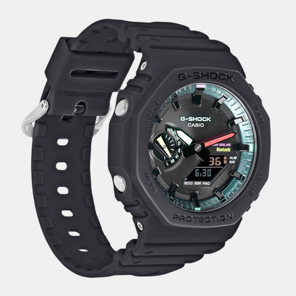 G-Shock Men Quartz Black Dial Analog-Digital Resin Watch G1554
