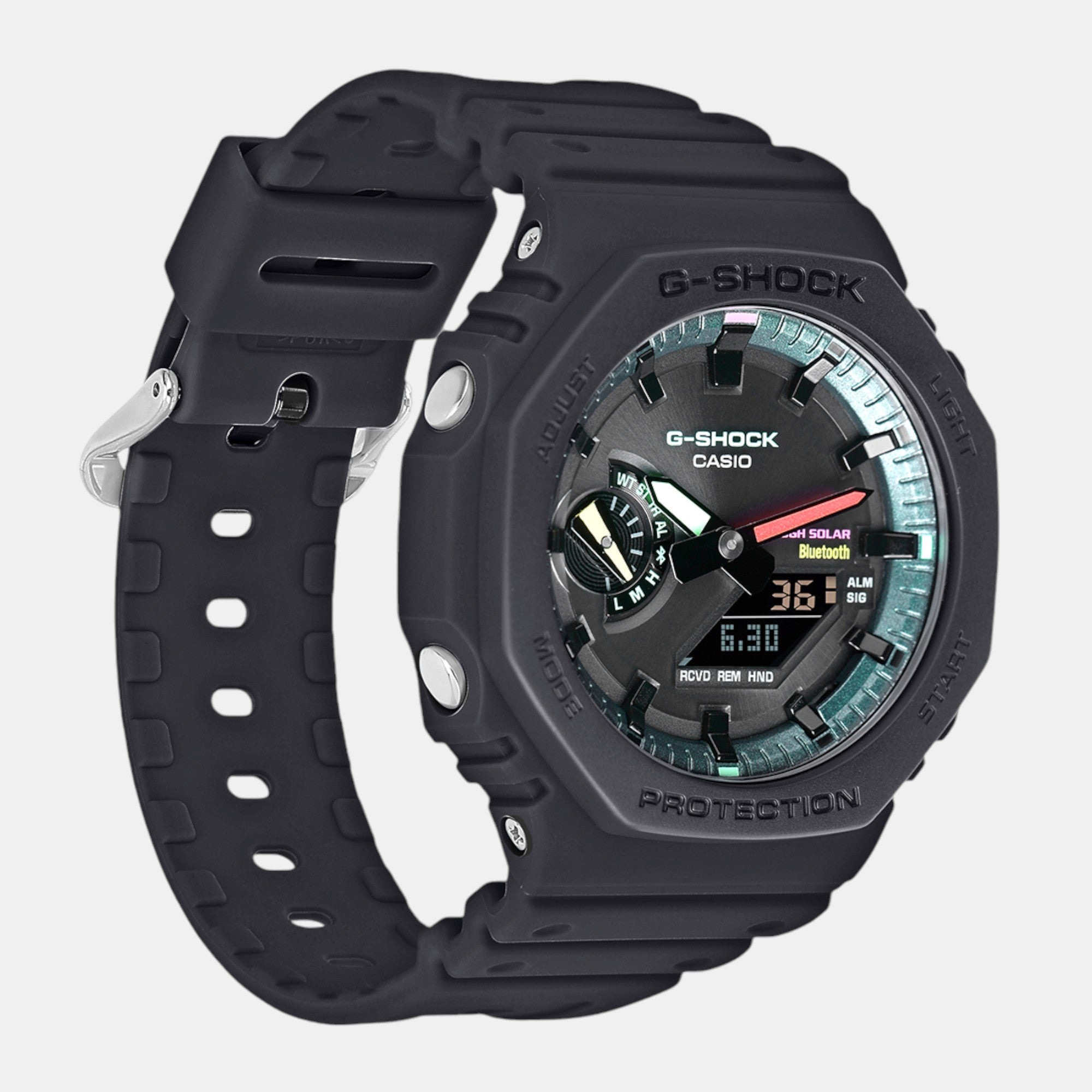 G-Shock Men Quartz Black Dial Analog-Digital Resin Watch G1554