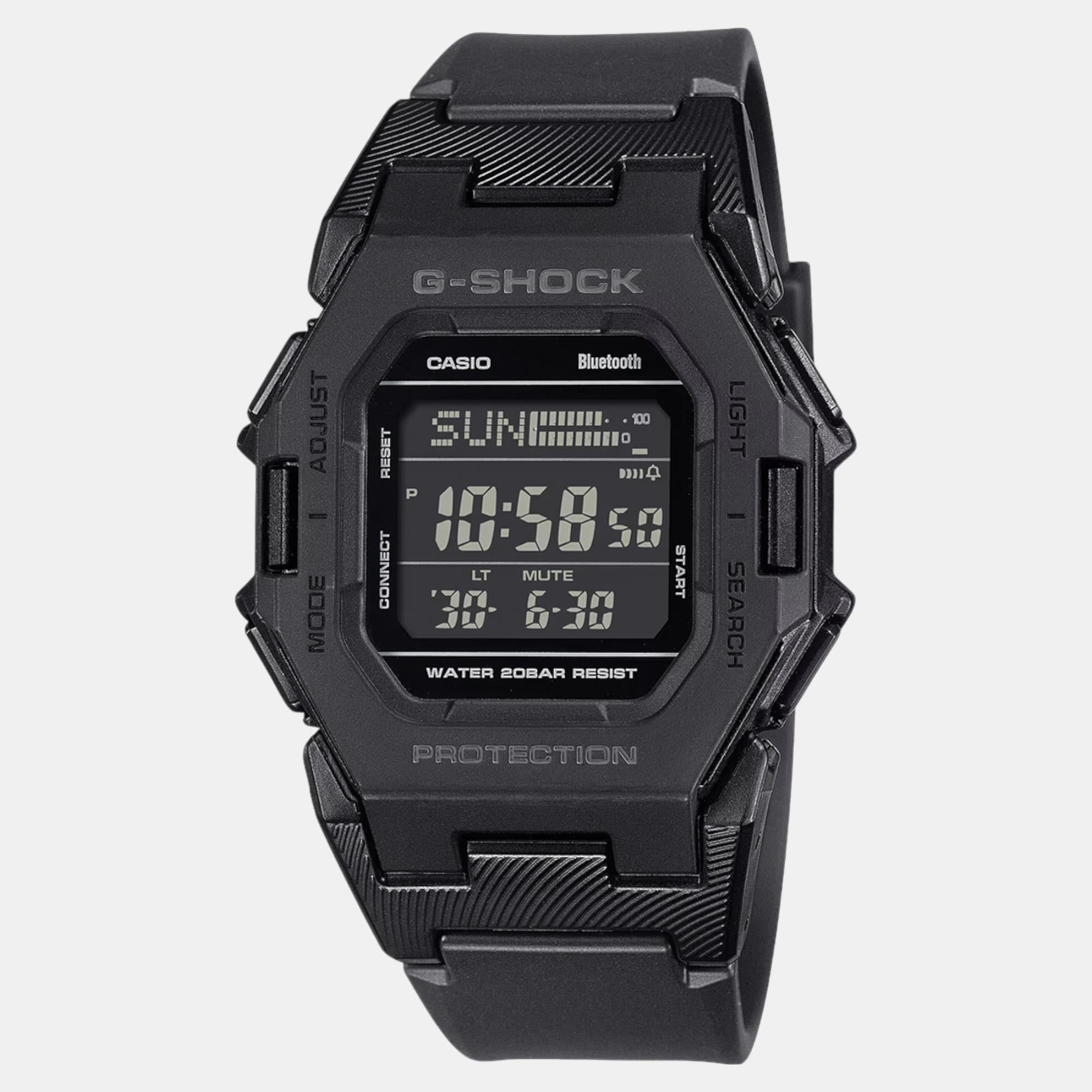 G-Shock Men Quartz Black Dial Digital Resin Watch GD-B500-1 G1555