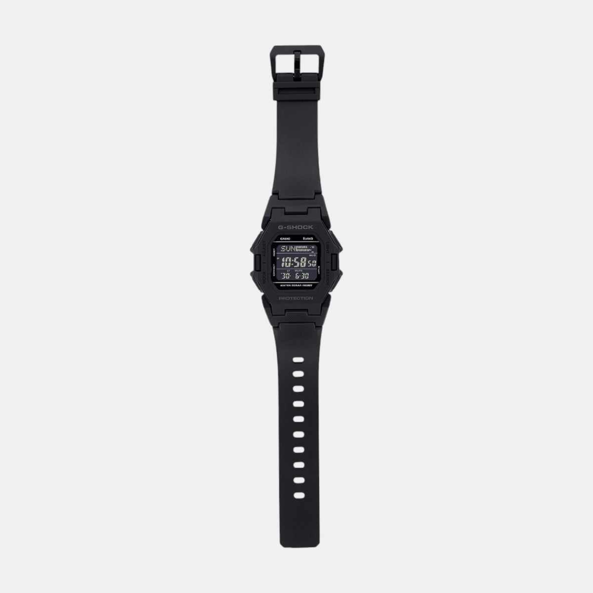 G-Shock Men Quartz Black Dial Digital Resin Watch G1555