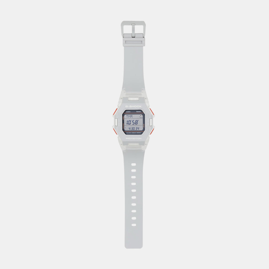 G-Shock Men Quartz Grey Dial Digital Resin Watch G1556