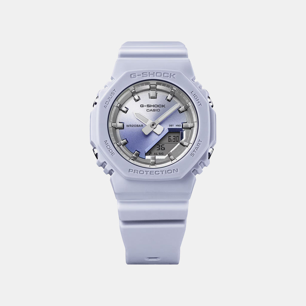 G-Shock Women Quartz Blue Dial Analog-Digital Resin Watch G1558