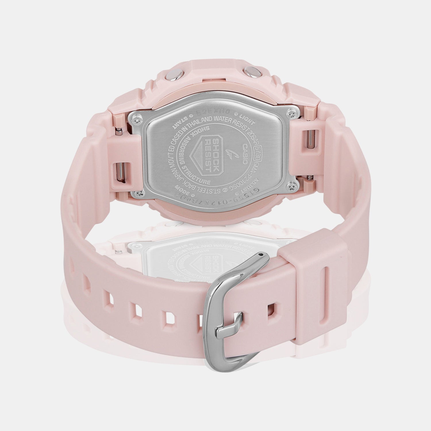G-Shock Women Quartz Pink Dial Analog-Digital Resin Watch G1559