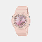 G-Shock Women Quartz Pink Dial Analog-Digital Resin Watch G1559