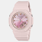 G-Shock Women Quartz Pink Dial Analog-Digital Resin Watch G1559