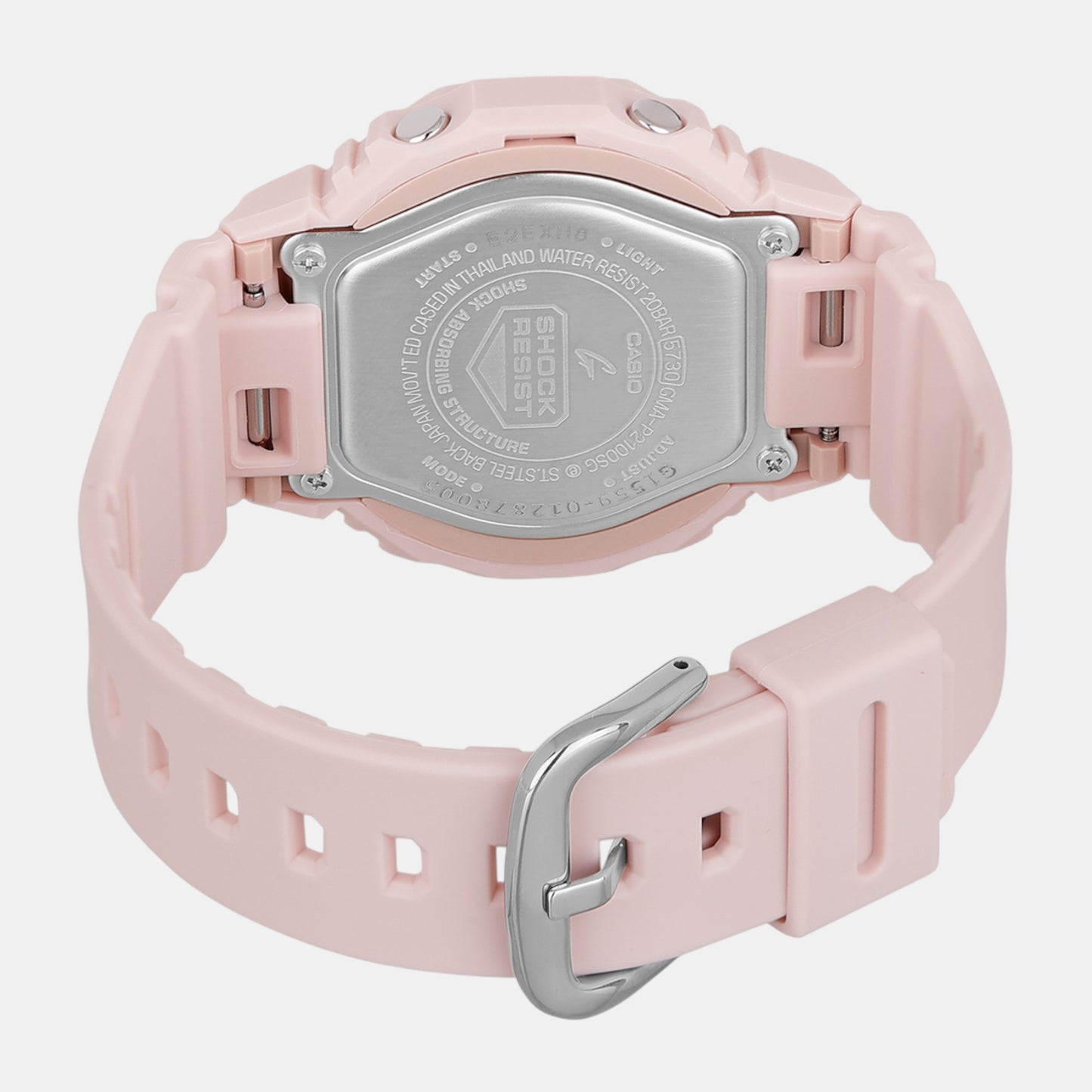 G-Shock Women Quartz Pink Dial Analog-Digital Resin Watch G1559