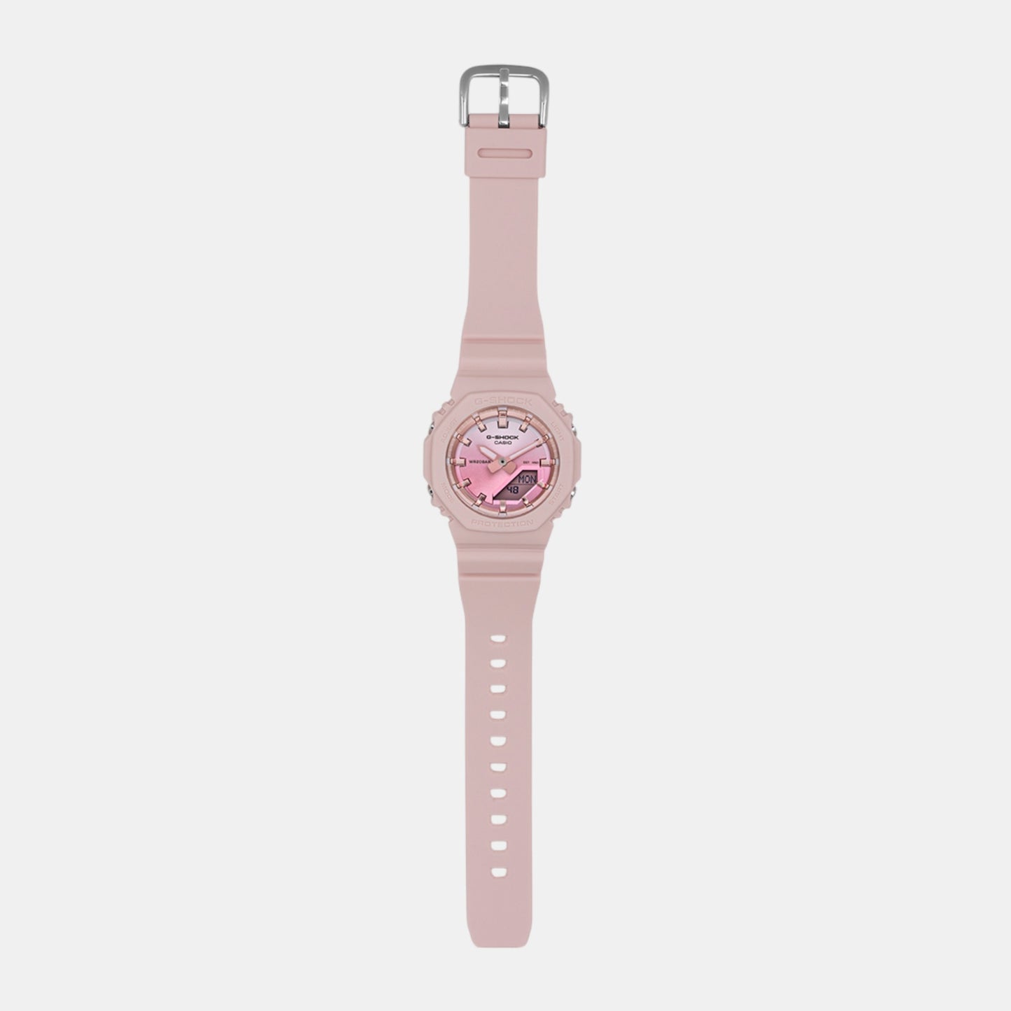 G-Shock Women Quartz Pink Dial Analog-Digital Resin Watch G1559