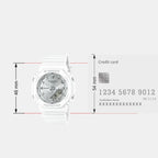 G-Shock Women Quartz Silver Dial Analog-Digital Resin Watch G1560