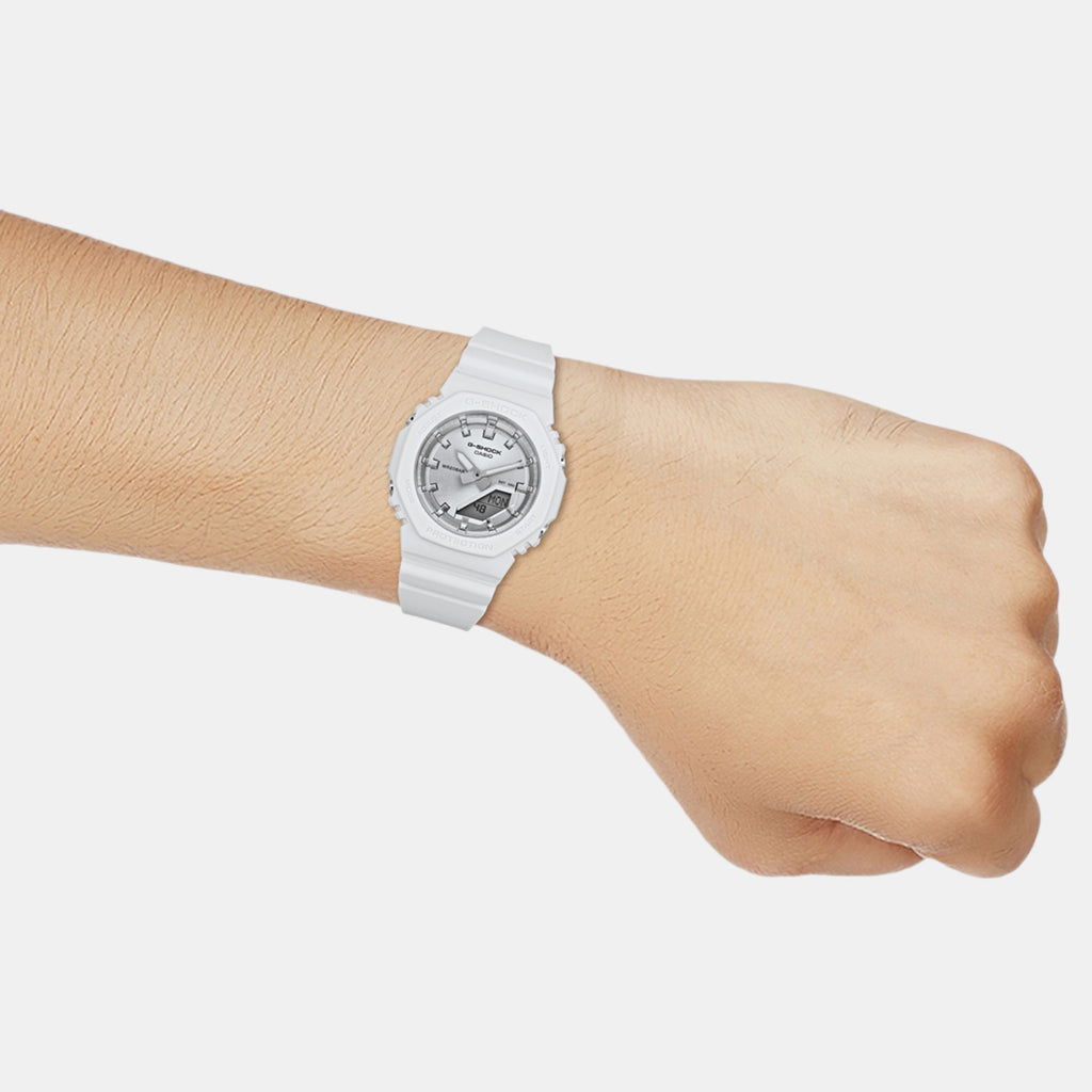 G-Shock Women Quartz Silver Dial Analog-Digital Resin Watch G1560