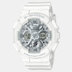 G-Shock Women Quartz White Dial Analog-Digital Resin Watch G1561