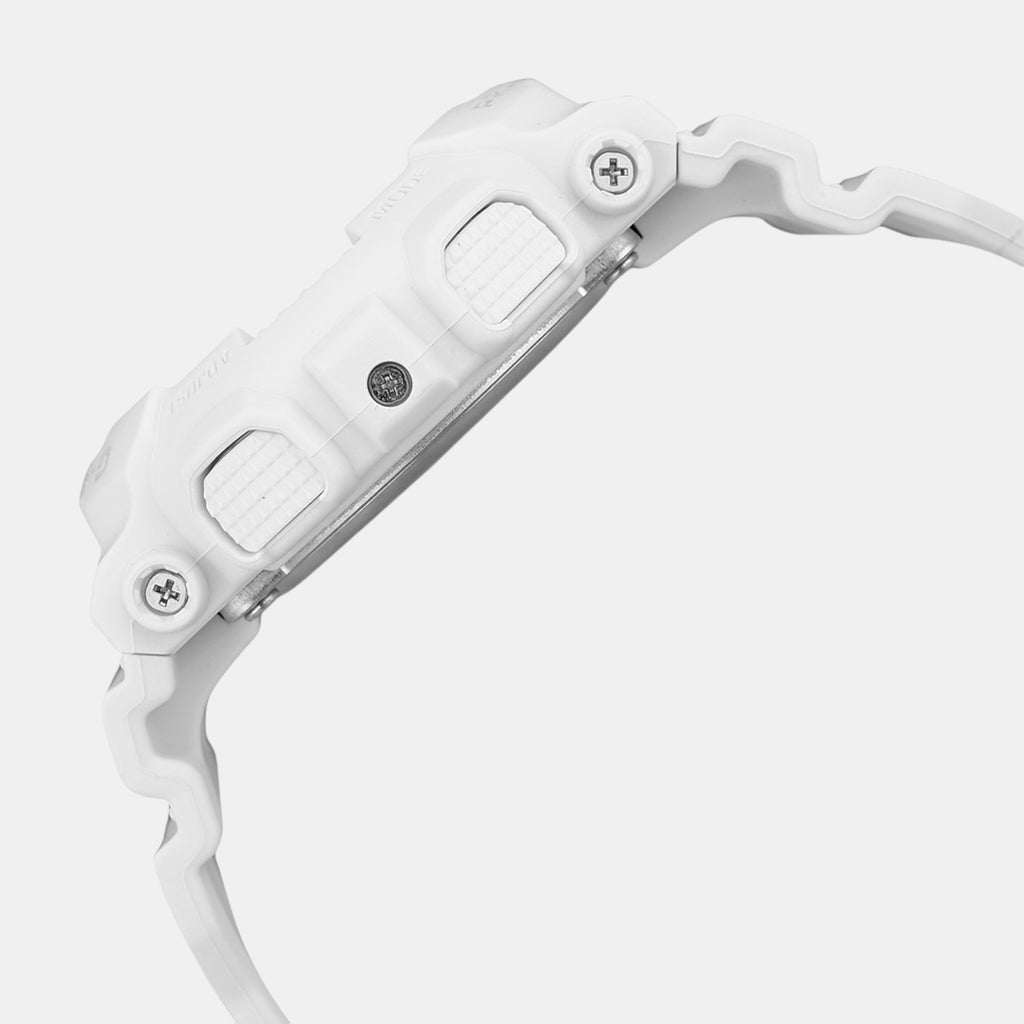 G-Shock Women Quartz White Dial Analog-Digital Resin Watch G1561