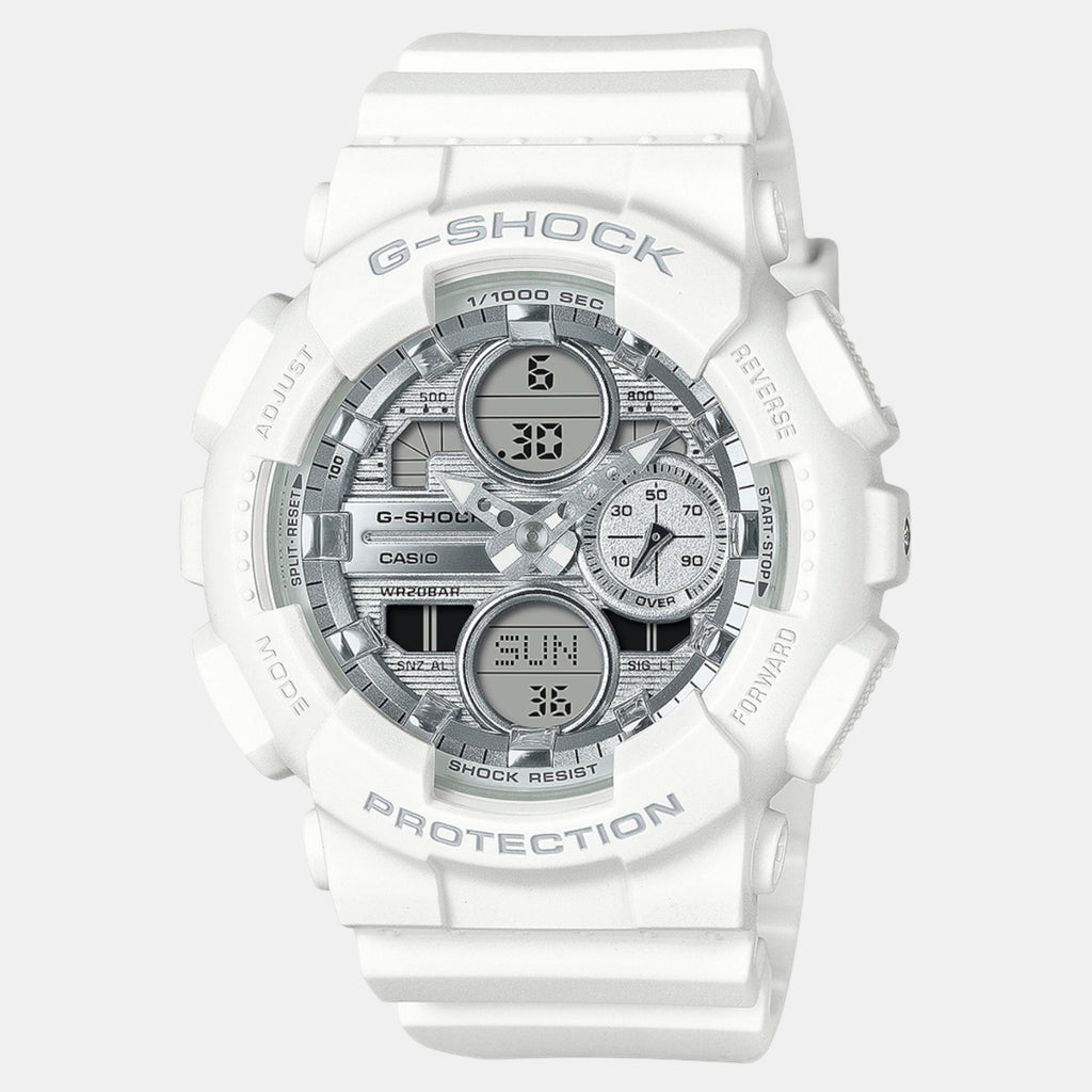G-Shock Women Quartz White Dial Analog-Digital Resin Watch G1562