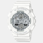 G-Shock Women Quartz White Dial Analog-Digital Resin Watch G1562
