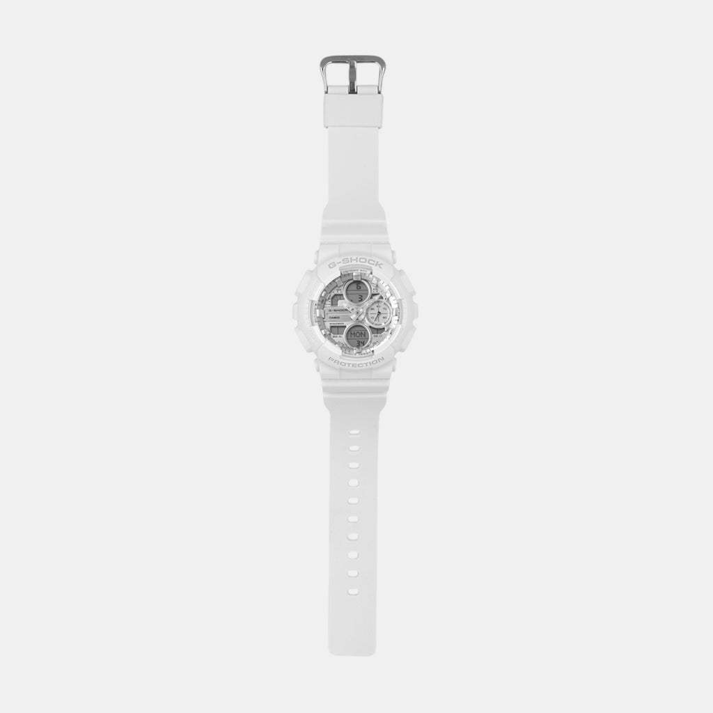 G-Shock Women Quartz White Dial Analog-Digital Resin Watch G1562