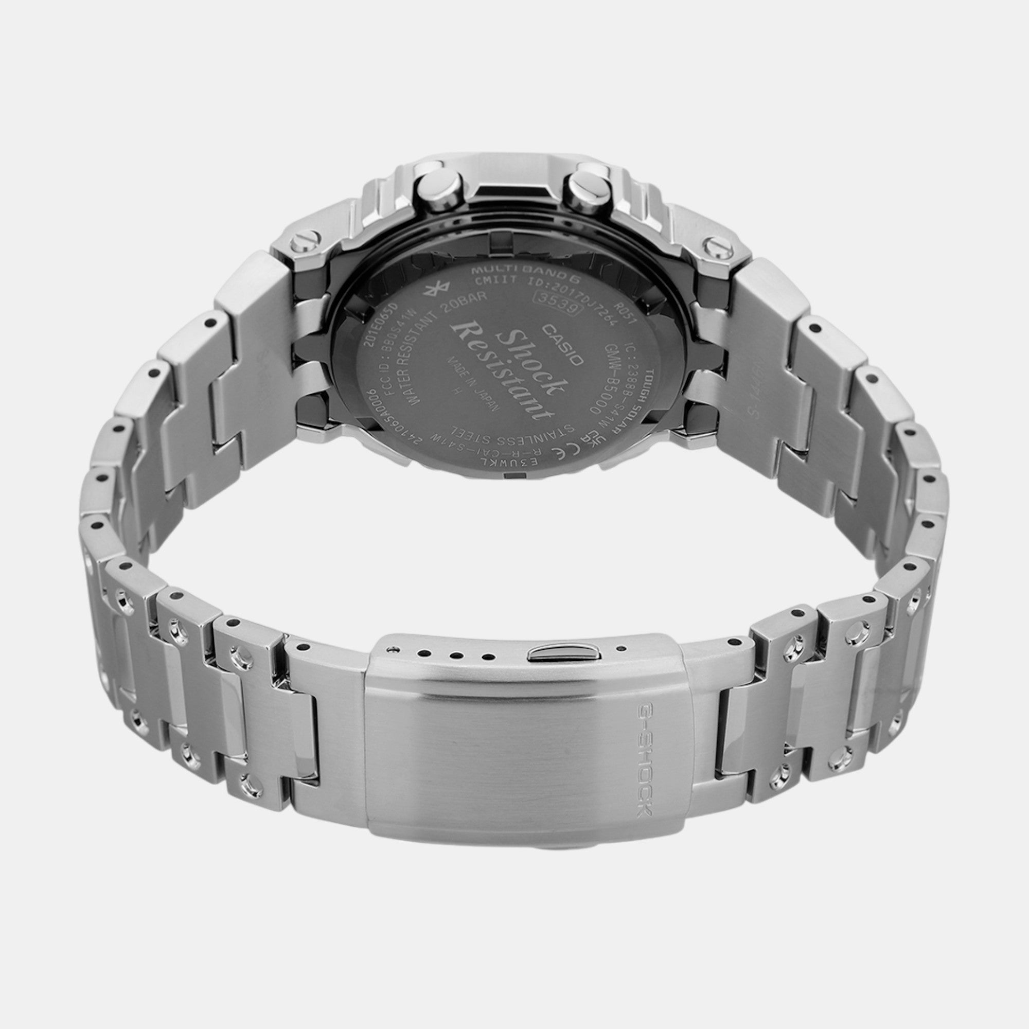 G-Shock Men Quartz Blue Dial Digital Stainless Steel Watch G1564