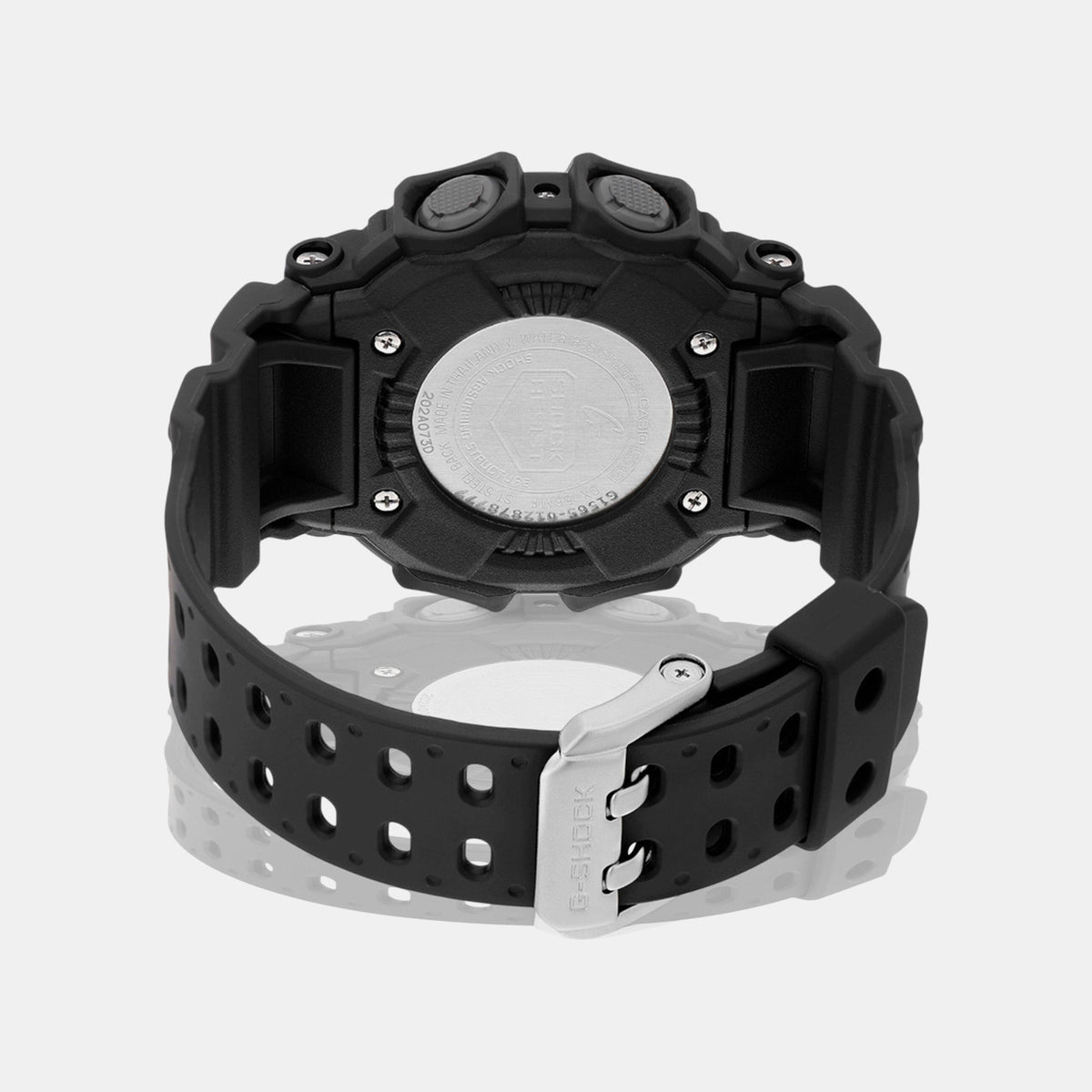 G-Shock Men Solar Black Dial Digital Resin Watch G1565