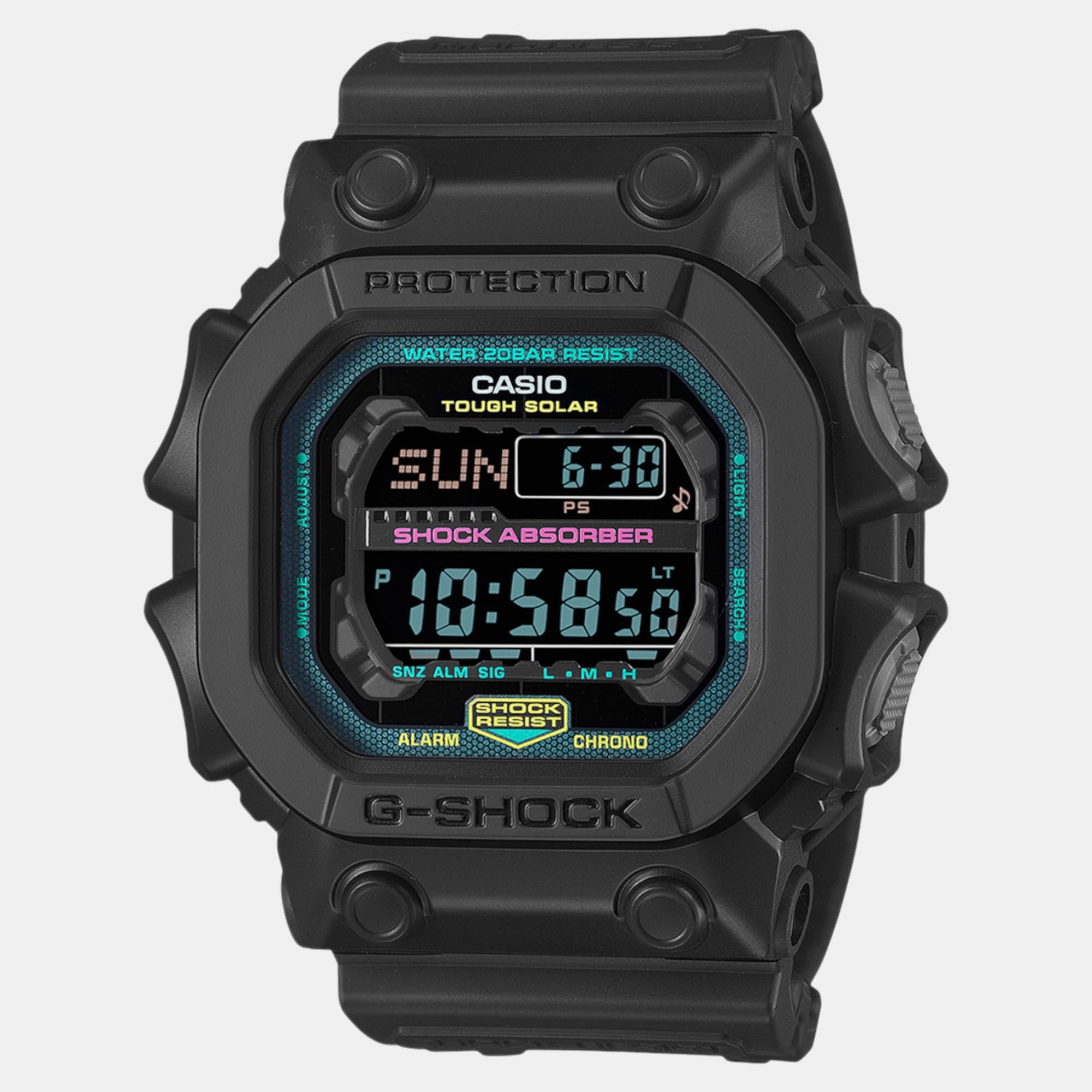 G-Shock Men Quartz Black Dial Digital Resin Watch G1565