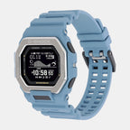 G-Shock Men Quartz Cyan Dial Digital Resin Watch G1566