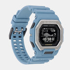 G-Shock Men Quartz Cyan Dial Digital Resin Watch G1566