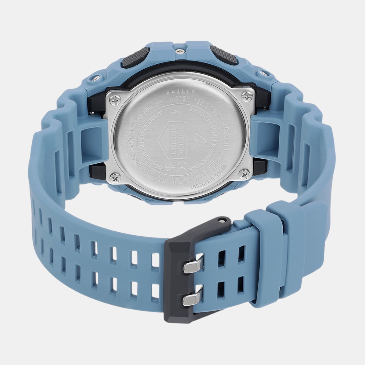 G-Shock Men Quartz Cyan Dial Digital Resin Watch G1566