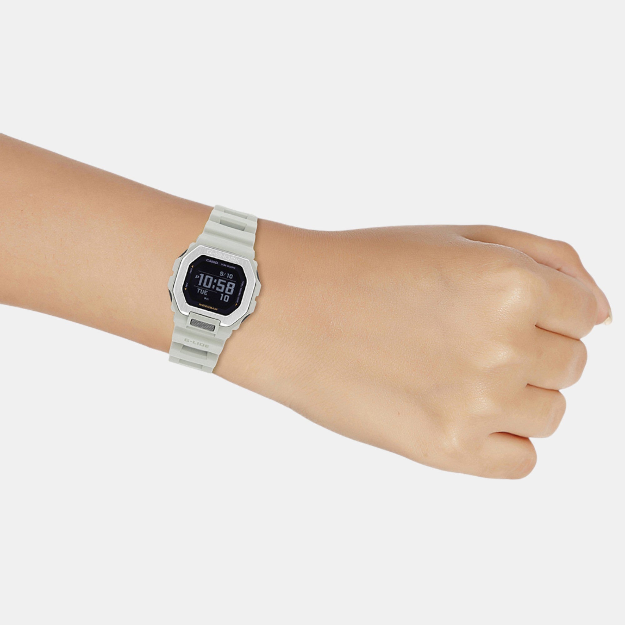 G-Shock Men Quartz Grey Dial Digital Resin Watch G1567