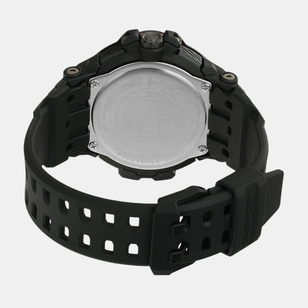 G-Shock Men Quartz Grey Dial Analog Resin Watch G1568