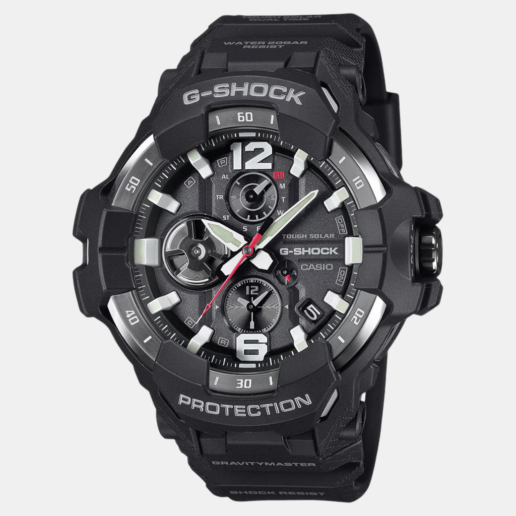 G-Shock Men Quartz Black Dial Analog-Digital Resin Watch G1569