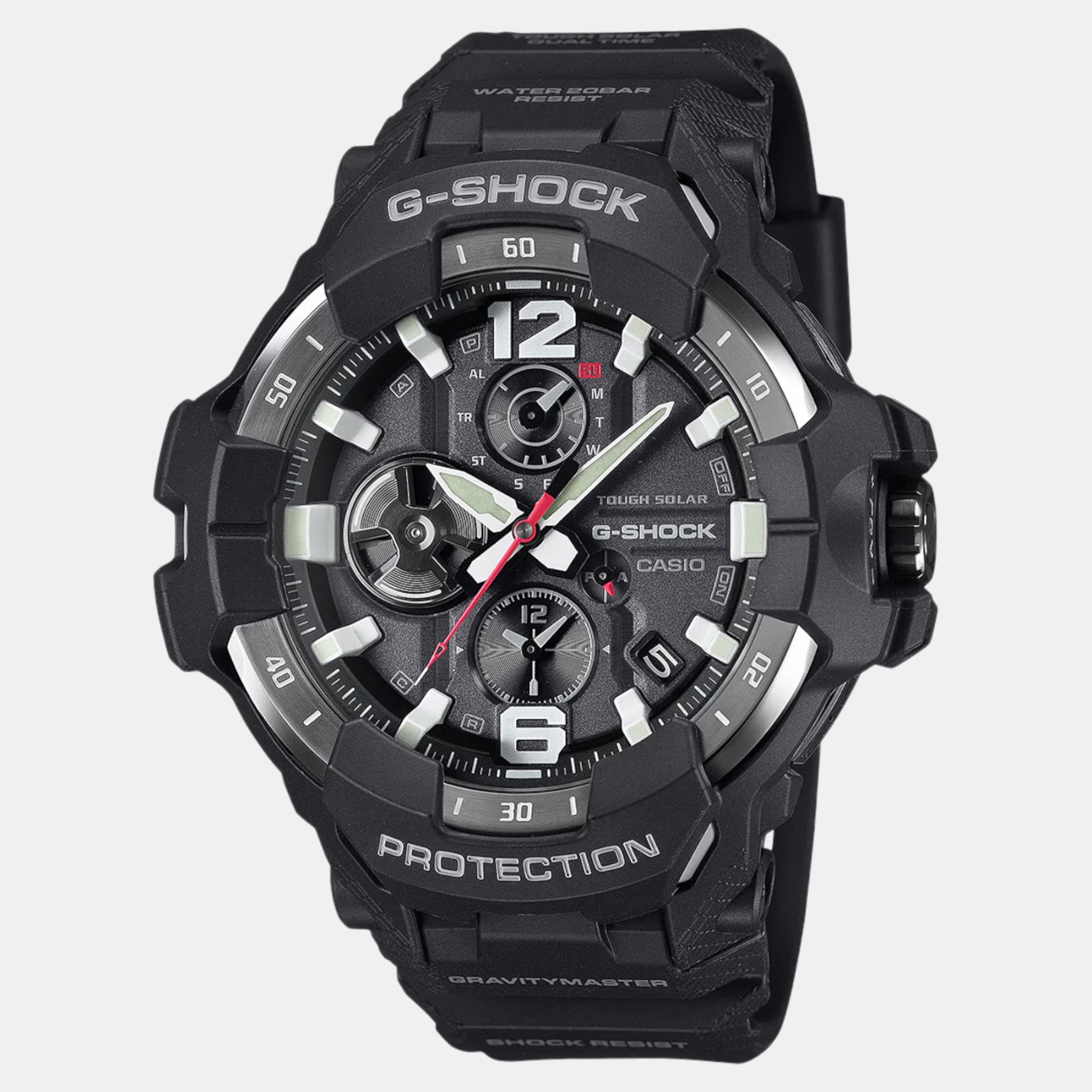 Casio G-Shock Men Quartz Black Dial Analog-Digital Resin Watch G1569