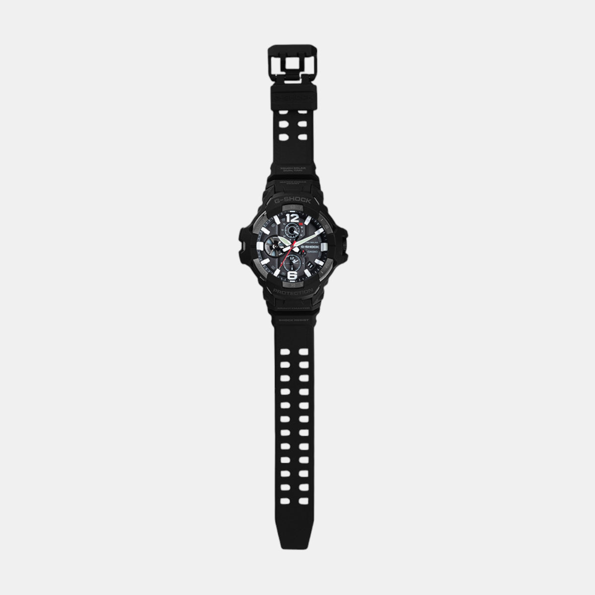 G-Shock Men Solar Black Dial Analog-Digital Resin Watch G1569