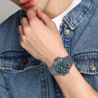 G-Shock Men Quartz Grey Dial Analog-Digital Resin Watch G1570