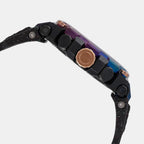 Men Solar Multicolour Dial Analog Resin Watch G1571