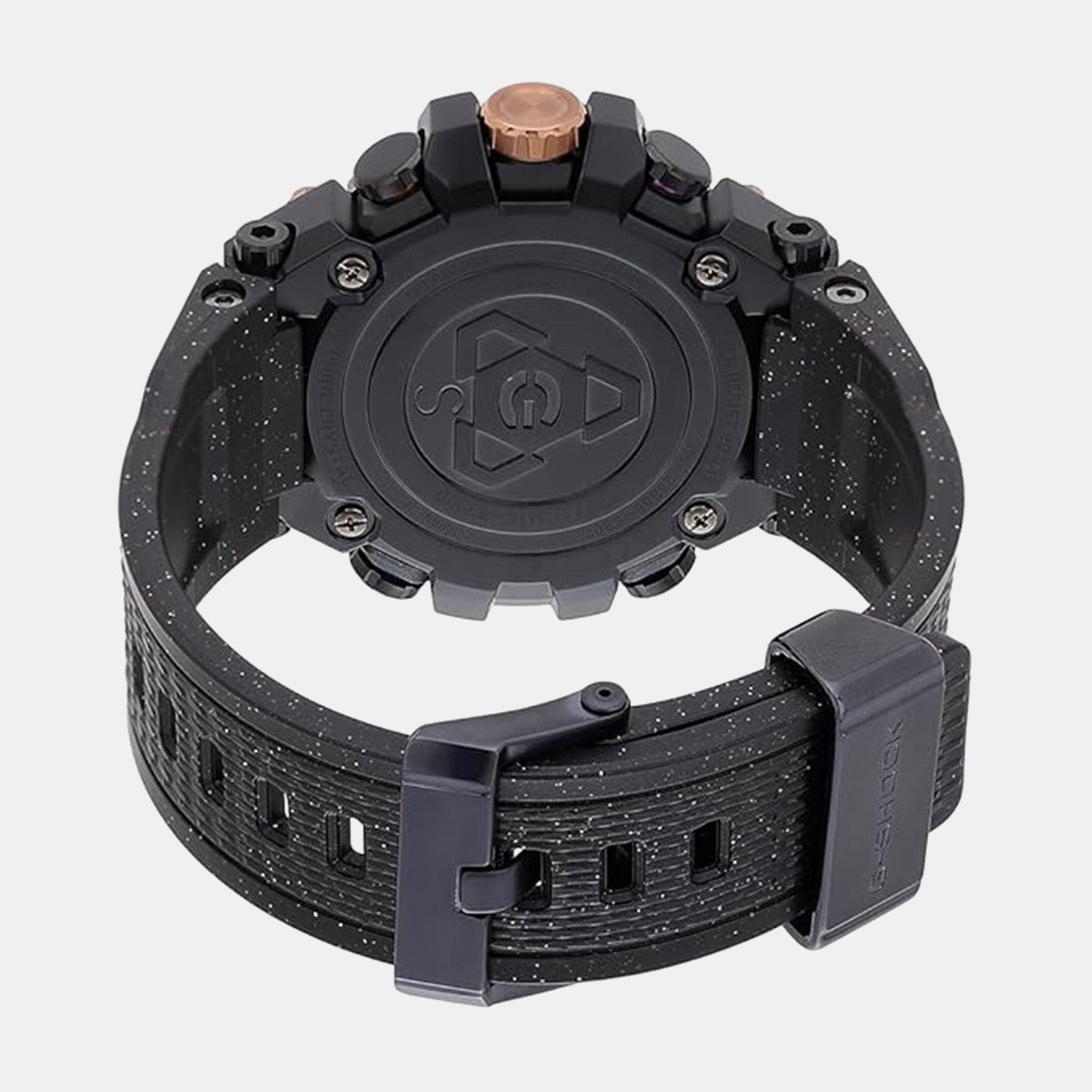 Men Solar Multicolour Dial Analog Resin Watch G1571