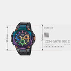 Men Solar Multicolour Dial Analog Resin Watch G1571