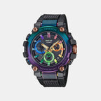 Men Solar Multicolour Dial Analog Resin Watch G1571
