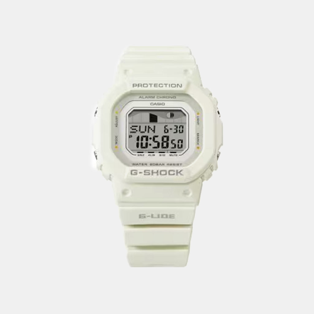G-Shock Women Quartz White Dial Digital Resin Watch G1573