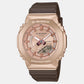 G-Shock Women Quartz Rose Gold Dial Analog-Digital Resin Watch G1574