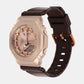 G-Shock Women Quartz Rose Gold Dial Analog-Digital Resin Watch G1574